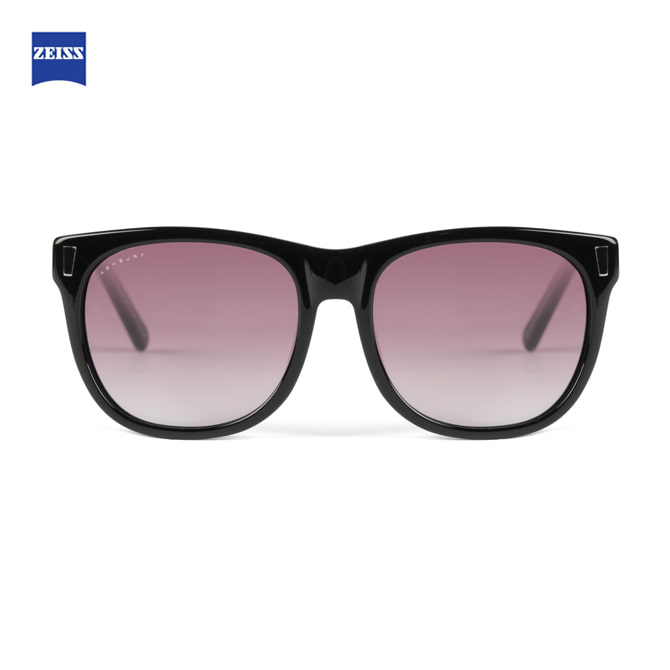 ASHBURY DAY TRIPPER BLACK WITH ROSE LENS